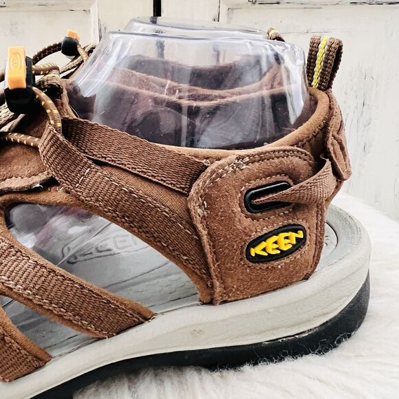 Keen Whisper Coffee Brown Closed Toe Hiking Outdoors Sandals - Womens Size 11 - Picture 3 of 8